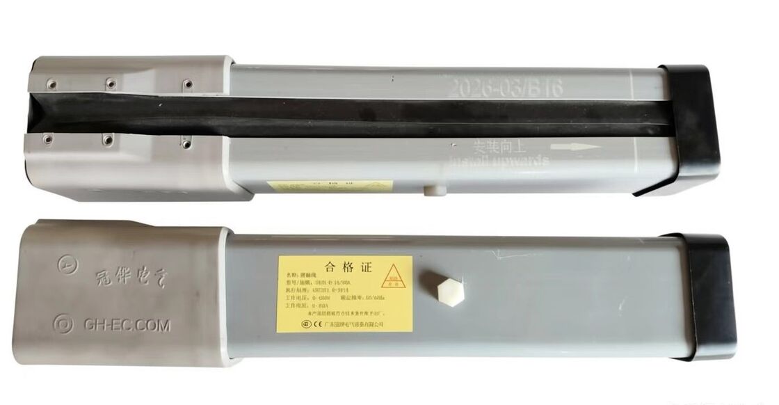 Flame retardancy Level V0 Crane Power Slide Wire rated current 80A designed for and safe crane electrical power delivery