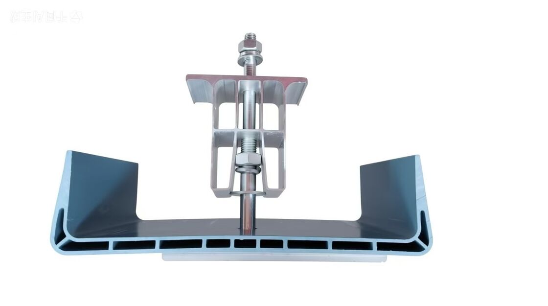 Vibration and Shock Resistance 10-2000HZ Sliding Contact Lines with Incoming Cable Copper Core 70mm2 and Matching Current Collector Model GHJD-B-130A Moving Contact Line System