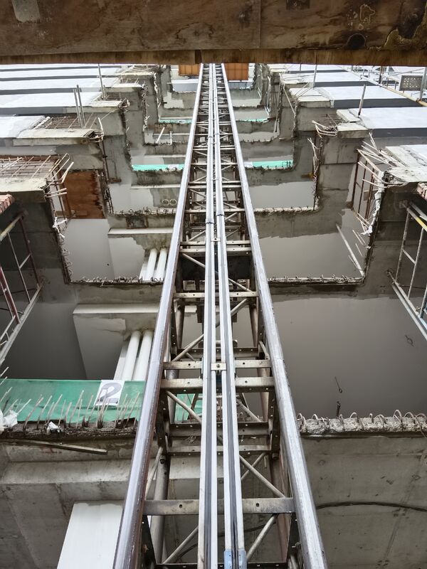 Flame retardancy Level V0 Crane Power Slide Wire rated current 80A designed for and safe crane electrical power delivery