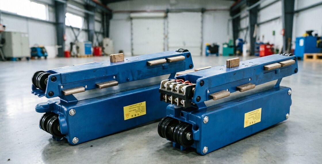 Flame Retardant Level V0 Sliding Contact Lines with 49m/s² Acceleration Resistance and 1508mm Effective Service Length for Reliable Power Transfer