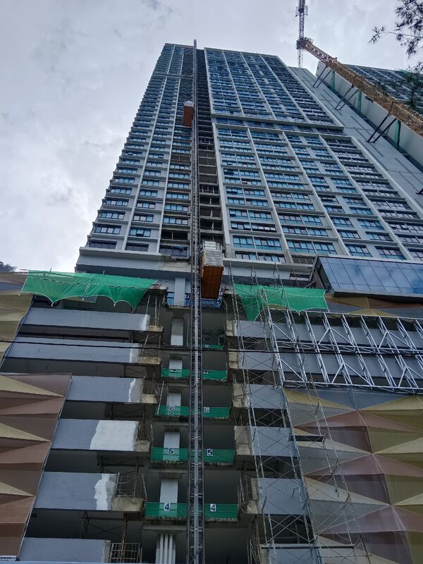 AC 380-690V Construction Elevator Slide Wire with Insulation Resistance >5MΩ and Rated Peak Withstand Current 6.75KA for Elevator Safety Guide Wire