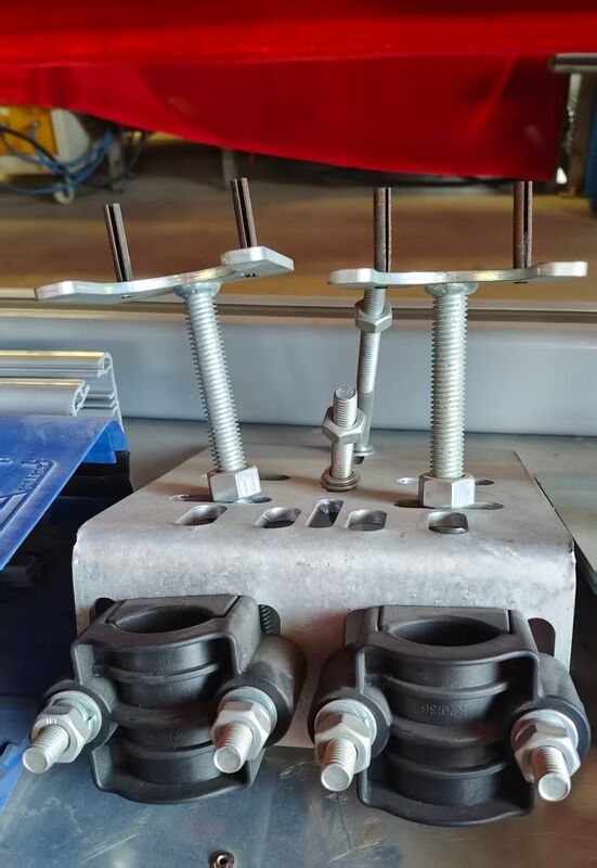 Rated Current 80A Corrosion Resistant Sliding Contact Lines for Moving Contact Line System Below 2000 Meters Altitude
