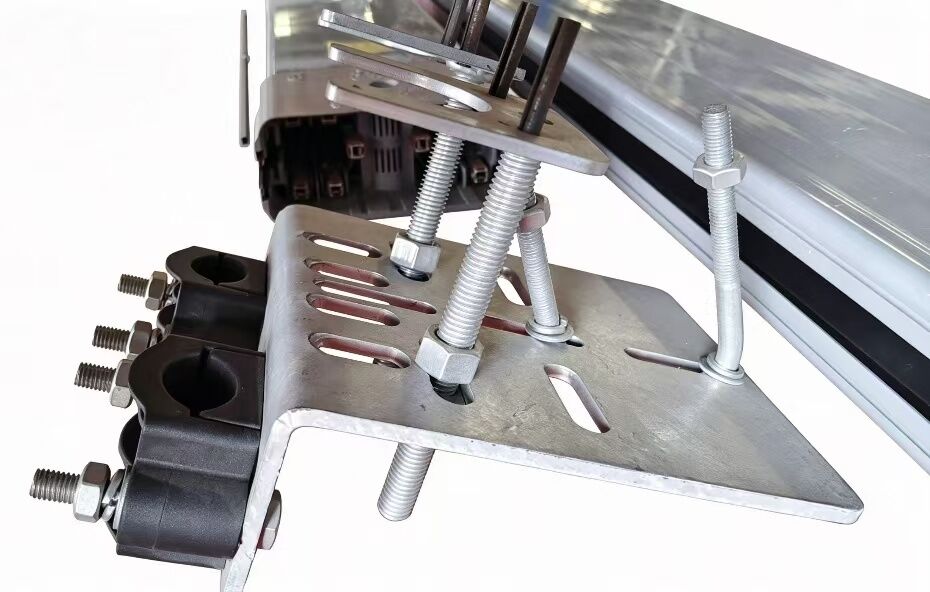 Rated Current 80A Crane Power Slide Wire with Equivalent Copper Cable Cross Section 16mm² and Rated Peak Withstand Current 6.75KA Providing Power Distribution