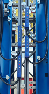 49m/s² Acceleration IP33 4.5KA Multi-pole Safe Slide Wire and Multipole Slide Wire Assembly for Industrial Networks